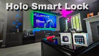 Keeping my EXPENSIVE Gaming Setup SAFE with Anona Holo Smart Lock - INSTALLATION & UNBOXING