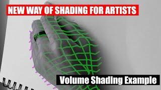 New Way of Shading For Artists  Volume Shading Explained Real Time Drawing