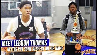 LEBRON Thomas Shows to Put Some Respect on His Name ... Freshman is an AWARD Winner of #NCPhenom150