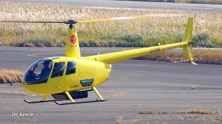 Robinson R44 Clipper II Helicopter Landing & Takeoff