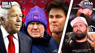 All Eyes are on the Wrong Person in New England - The Dan and Ninko Show Ep.114 #Patriots