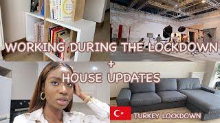 #day11 LOCKDOWN TURKEY VLOG   HAND MODELLING JOB  APARTMENT UPDATE