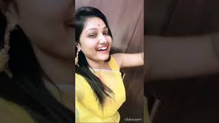 Sun tv Roja Serial actress Nalkar Priyanka hot and cute dance performance for song