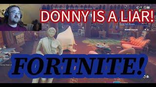 Donny Gets CAUGHT and BRUTALLY Killed in Fortnite Prop Hunt - Ring Rust Radio Gaming