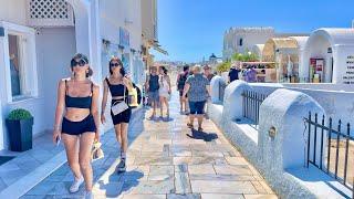 Santorini Greece  - JULY 2024 - 4K HDR Walking Tour