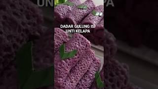 RESEP DADAR GULUNG ISI UNTI KELAPA #shorts