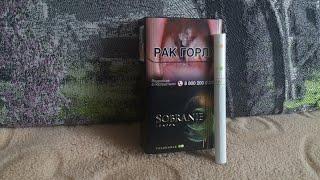 Новые сигареты с кнопкой Яблоко и персик? А ФИГ там Обзор сигарет Sobranie Fragrance