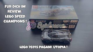 LEGO 76915 Pagani Utopia das neue Auto von LEGO Speed Champions