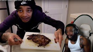 Flight THAT IS BURNT How To Cook The WORST Steak & Eggs EVERY Single Time Reaction