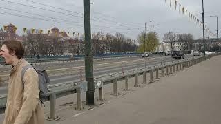 Краков. Мост через Вислу