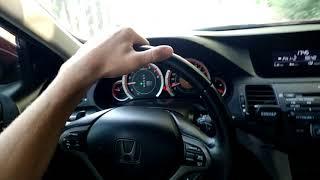 Ремонт рулевой электро рейки HONDA Accord 8 CU 2009. Диагностика на бездорожье