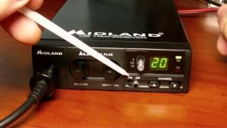  Обзор радиостанции Midland Alan 100 Plus