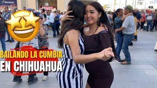 Bailando la cumbia en Chihuahua