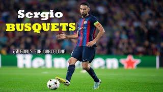 Sergio Busquets All 20 Goals For Barcelona