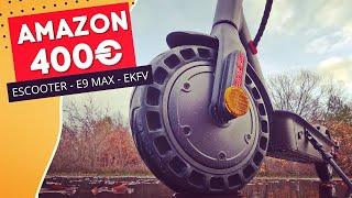  Günstiger E-Scooter von Amazon im Test  TOP ODER FLOP?  #e9max #amazon #escooter #test DEU