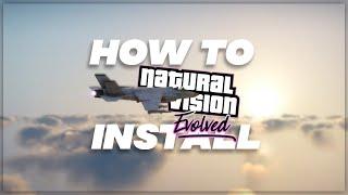 How To Install NaturalVision Evolved NVE Single Player Beta For GTA 5 Free Version  2022