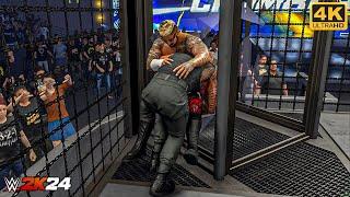 WWE 2K24 - The Bloodline Elimination Chamber Match  PC 4K60