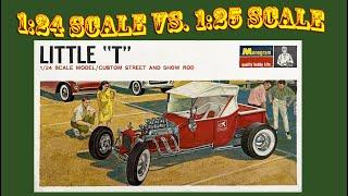 Why are some model cars made in 124 scale and some in 125 scale? Scales and gauges Part 12