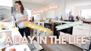 DAY IN THE LIFE IN OUR NEW HOUSE  closet update my first mental breakdown house projects