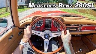 1970 Mercedes-Benz 280 SL - Manual Inline 6 with Timeless Style POV Binaural Audio