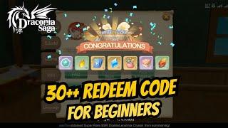 30++ Redeem Code a lot of Gift for beginners - Draconia Saga Sea #25