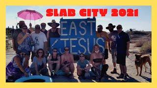 GARBAGE TO ART EAST JESUS IS OPEN SLAB CITY LAST FREE PLACE ON EARTH. REAL VANLIFE TRAVEL VLOG.
