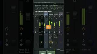 this is why processing matters A LOT #flstudio #producer #edmartist #tips #shorts