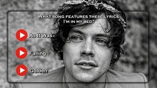 Harry Styles Lyrics Quiz for Legends Only