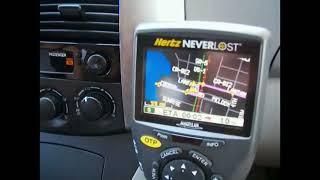 Hertz Neverlost GPS Driving Car 2