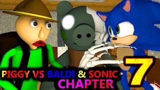 PIGGY vs BALDI SONIC ROBLOX ANIMATION CHALLENGE Chapter 7 official Granny Minecraft Game