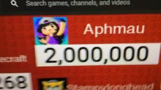 APHMAU HITS 2000000 SUBS