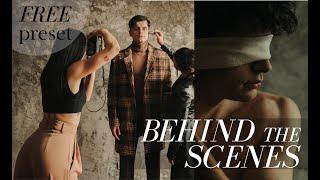 BEHIND THE SCENES-MAN EDITORIAL + FREE PRESET️ In spanish with english sub by Angela Garcia