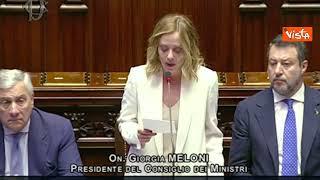 Linformativa della premier Meloni alla Camera in vista del Consiglio Ue PARTE 1