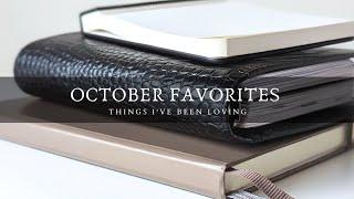 OCTOBER FAVORITES  PLANNING STATIONERY SUPPLIES IVE BEEN LOVING