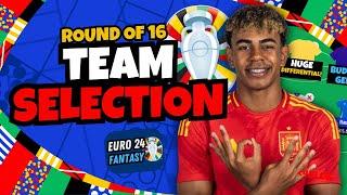 Euro Fantasy ROUND OF 16 TEAM SELECTION Euro 2024 Fantasy Matchday 4