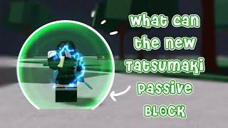 What can the new Tatsumaki passive block?  The Strongest Battlegrounds