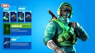 First Look at Fortnite Counter Attack skin
