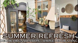 HOW TO REFRESH YOUR HOME FOR SUMMERHOME DECOR STORAGE AND ORGANIZATIONSUMMER DECORATING IDEAS 2024