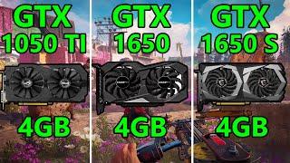 GTX 1050 TI vs GTX 1650 vs GTX 1650 SUPER - 12 Games Tested on 1080P