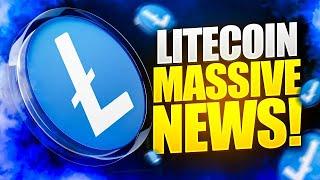 LITECOIN HUGE NEWS - LTC CRYPTO UPDATE 2024