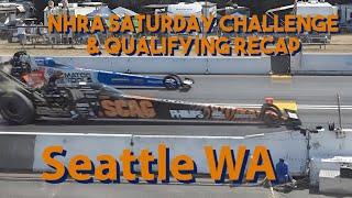 NHRA Saturday qualifying & challenge race recap 7-20-24 Seattle WA #race #racer #racecar #dragracing