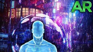 Neon City Rain 3D Audio