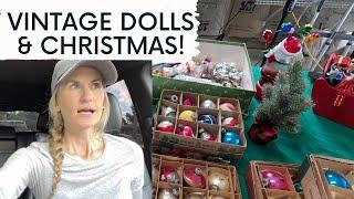 Vintage Doll Collectibles and the Spirit of Christmas Estate Sale SHOP WITH ME