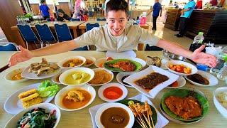 Indonesian Food in Padang - WORLDS BEST HALAL RESTAURANT  Nasi Padang in West Sumatra SPICY