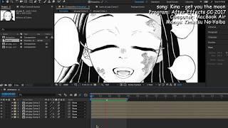 After Effects Animating Manga eyes & mouth