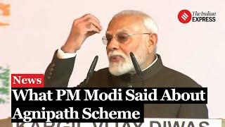 PM Modi Defends Agniveer Scheme Against Pension Criticism  PM Modi On Agnipath