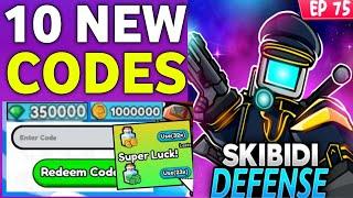 UPDSKIBIDI TOWER DEFENSE CODES JULY 2024  ROBLOX SKIBIDI TOWER DEFENSE CODES 2024  CODE SKIBIDI