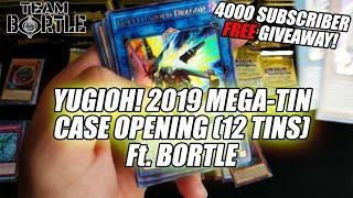 BEST Yu-Gi-Oh 2019 MEGA TIN BOX OPENING CASE - 4K Sub Special - FREE GIVEAWAY - Ft. TEAM BORTLE