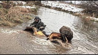 Stels Guepard в реке буль буль