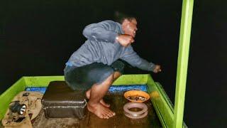 MANCING MALAMdetik² mau pulang sahur tiba² langsung dapat sambaran mengerikan